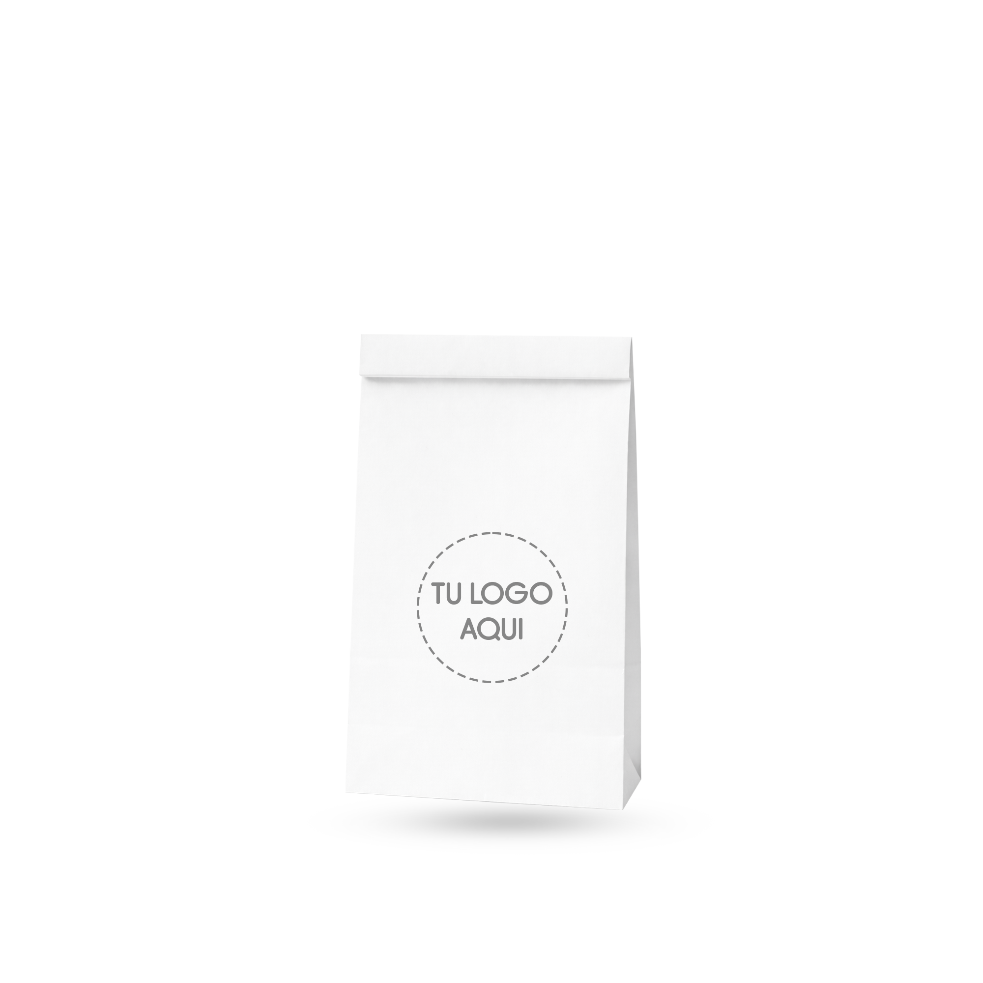 BOLSA KRAFT BLANCO N.° 12