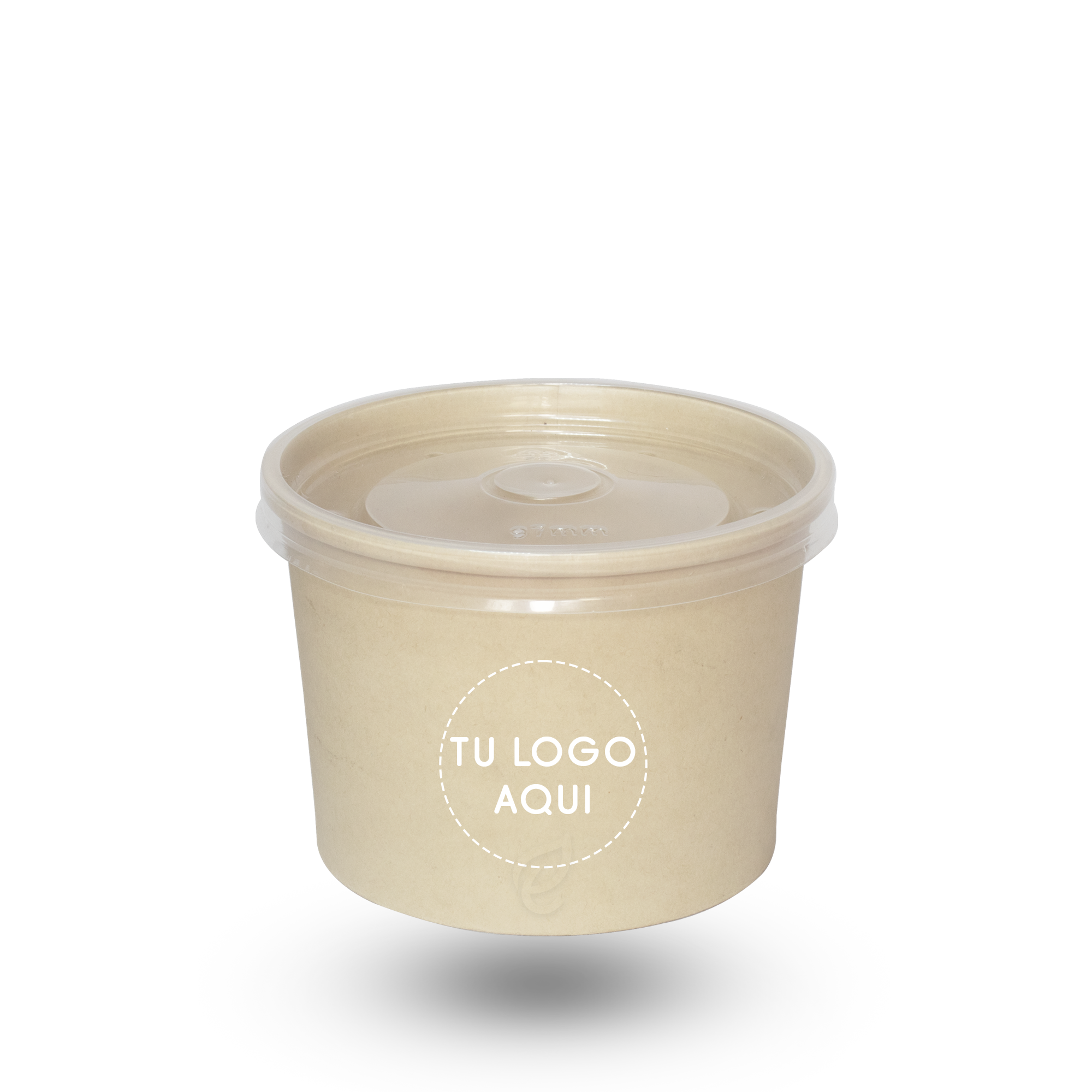 SOPERO BAMBÚ 12oz + TAPA PP