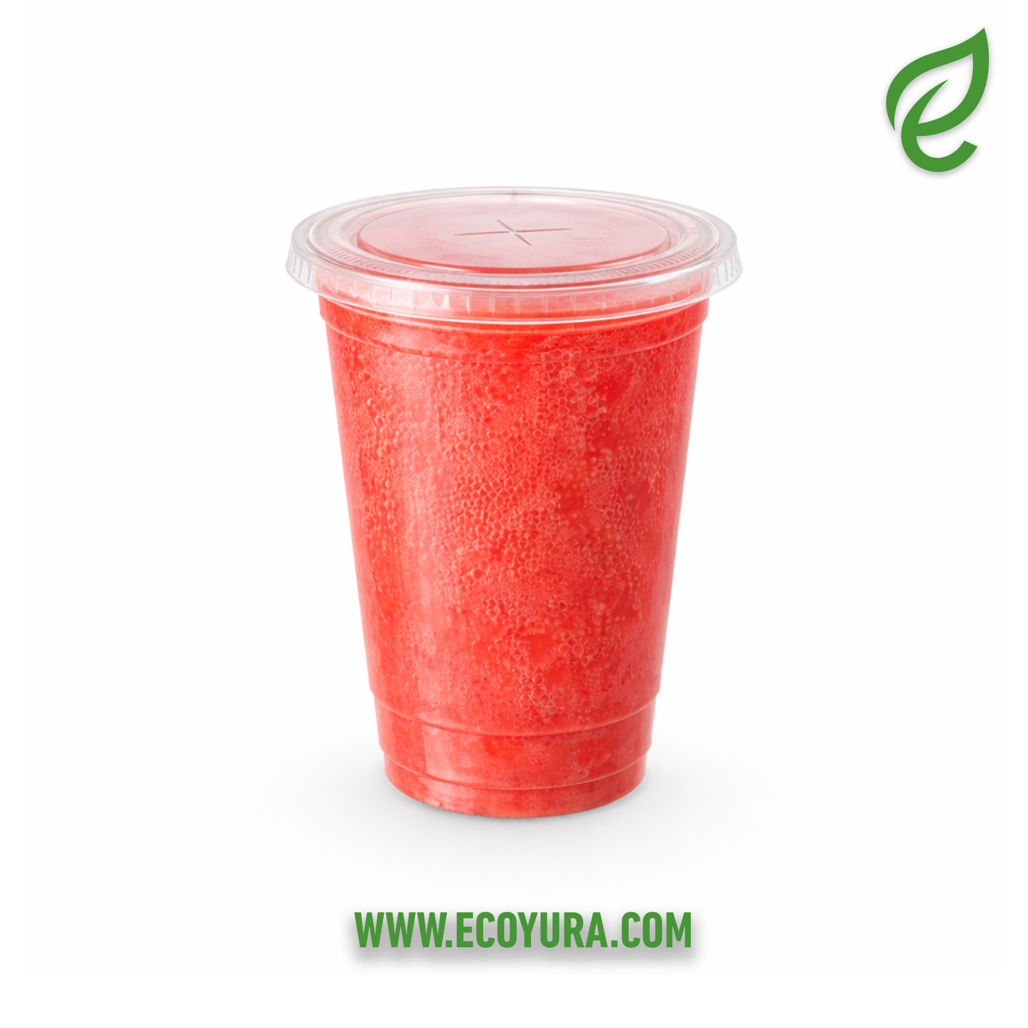 Gallery image for VASO PET DE 12 oz CON TAPA PLANA