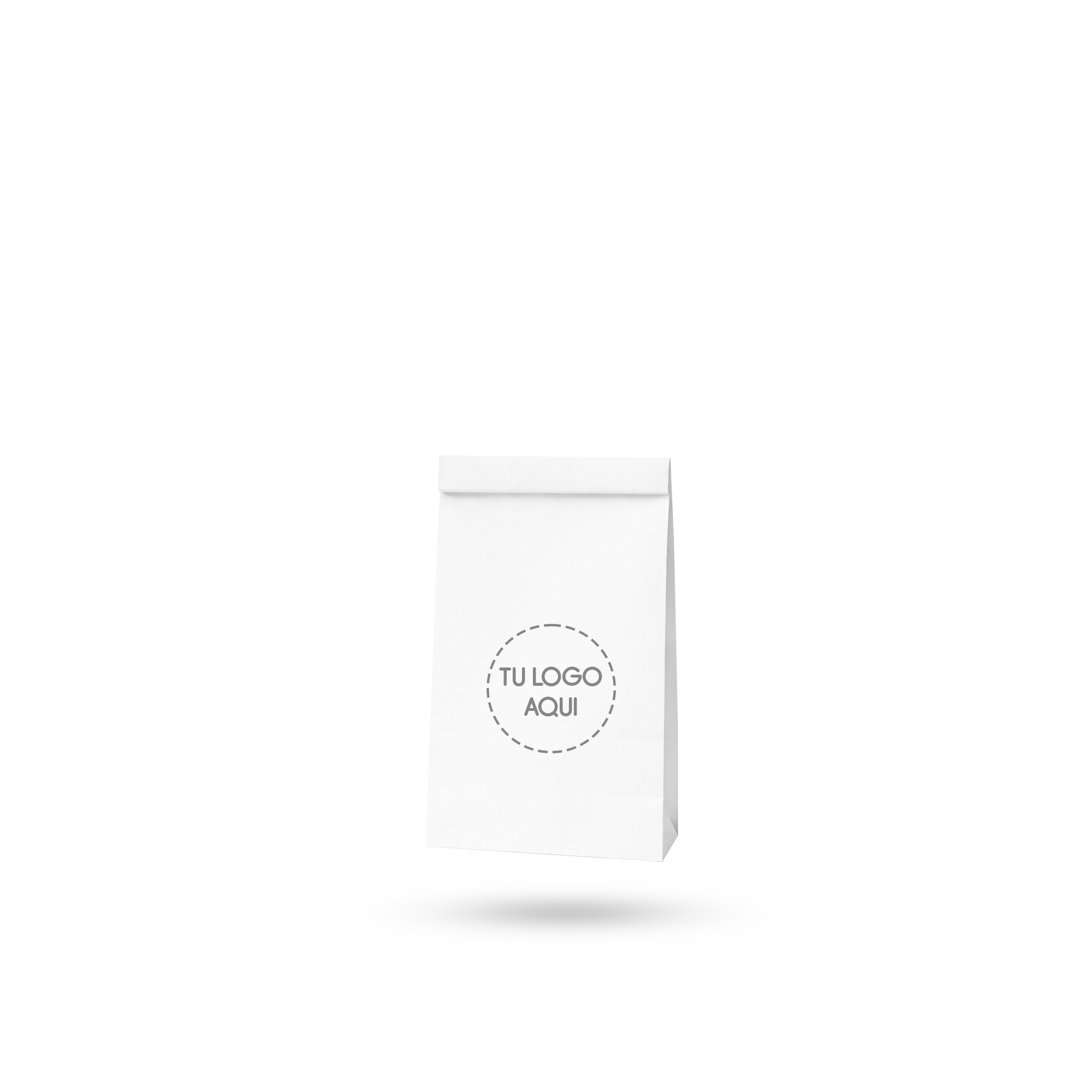 BOLSA KRAFT BLANCO N.° 04