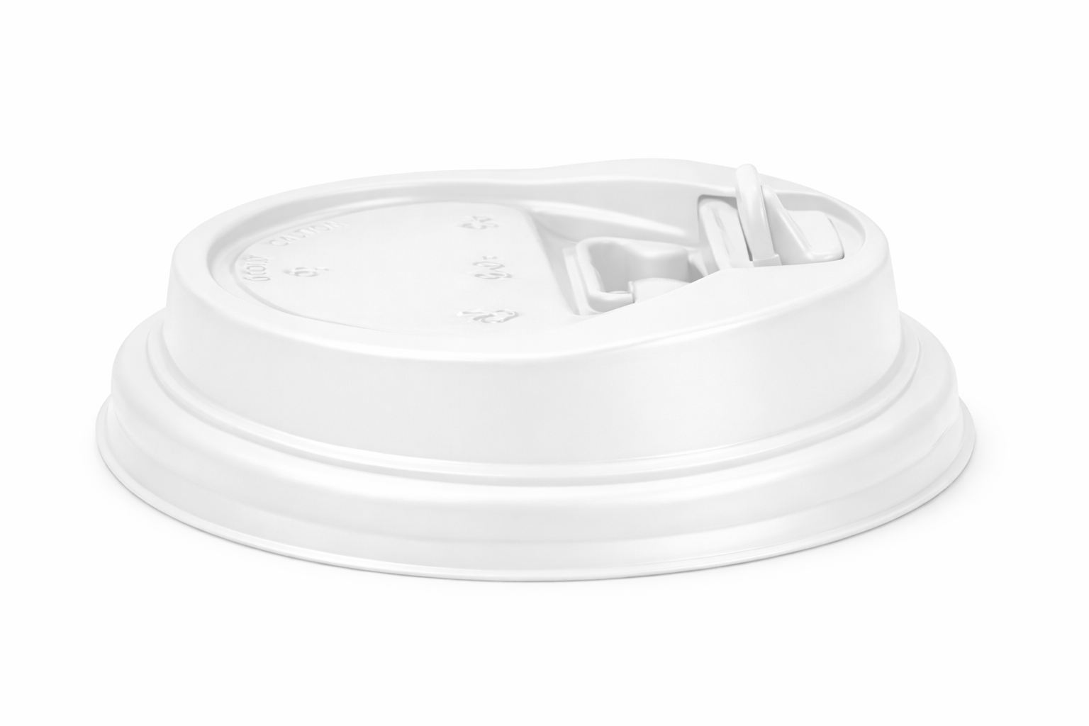 Tapa Blanca para Bebidas Calientes